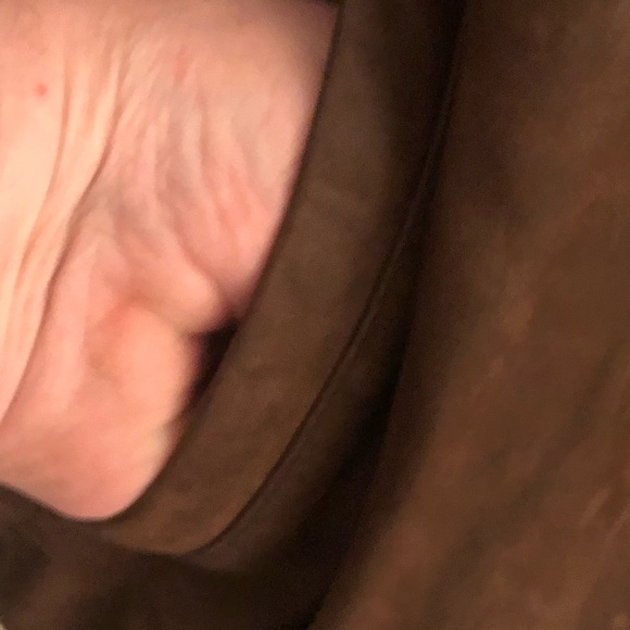 Men’s Sea Dream Brushed Leather Coat Size L Brown in Color Gently Used - Picture 5 of 9